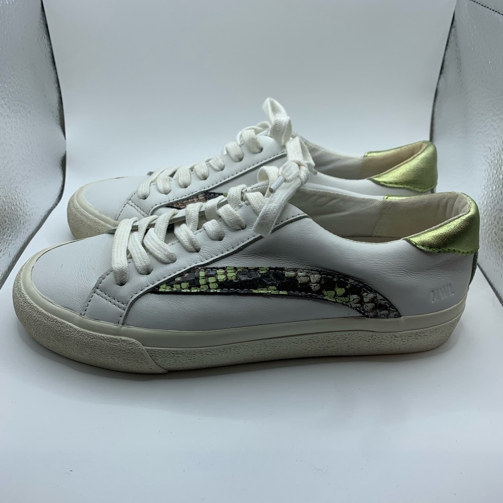 MADEWELL Unisex Sidewalk Low Top Sneakers Reptile Print